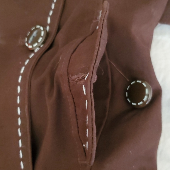 Gymboree Trench coat. 5/6 - Picture 7 of 13